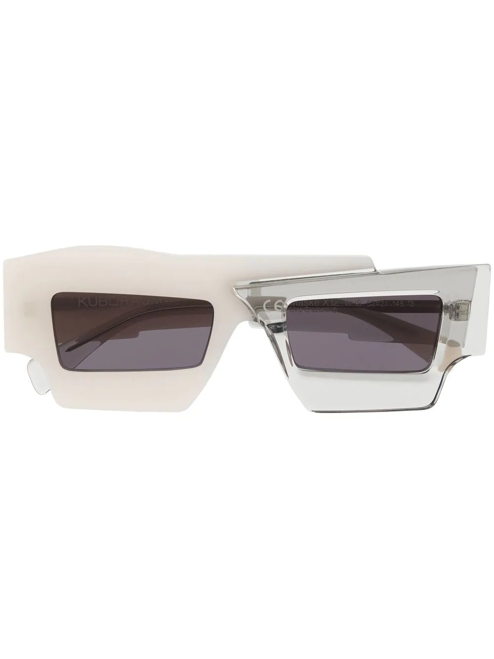 square-frame sunglasses - 1