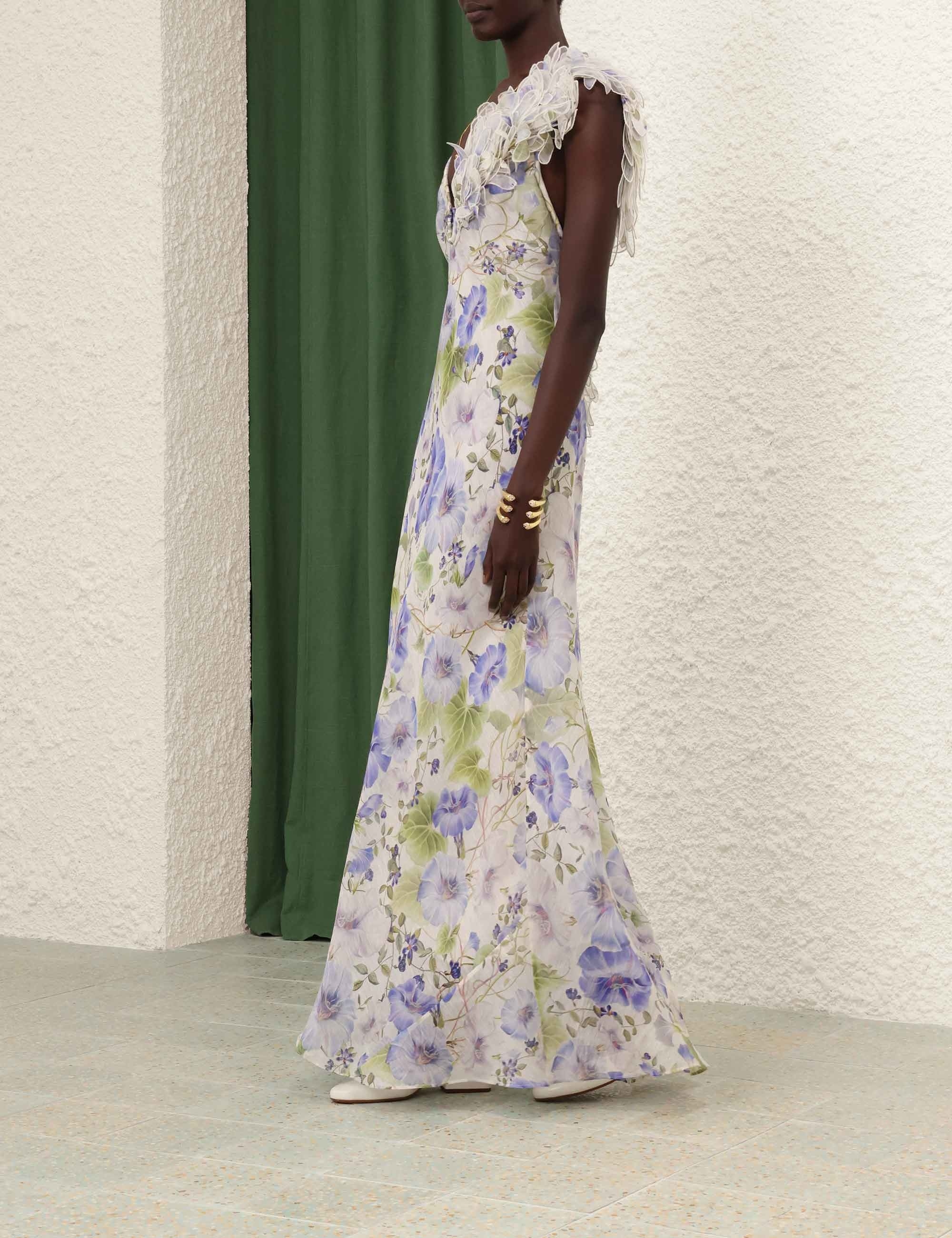 NATURA FEATHER SLIP GOWN - 3