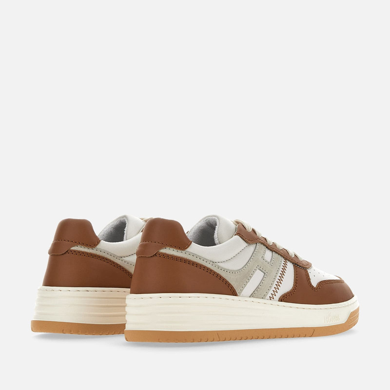 HOGAN Sneakers Hogan H630 White Grey Brown outlook