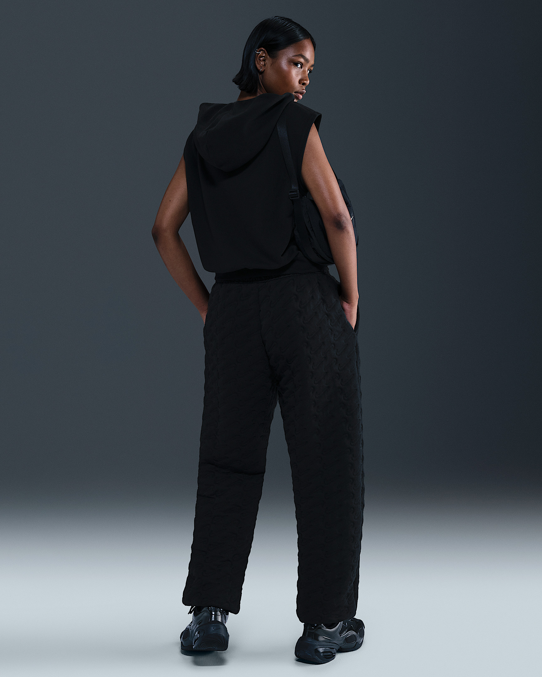 Nike Sportswear Phoenix Fleece Women's Oversized High-Waisted Jacquard Pants - 4