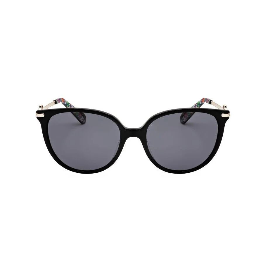 Kate Spade Ladies Black Round Sunglasses KRISTINA/G/S - 1