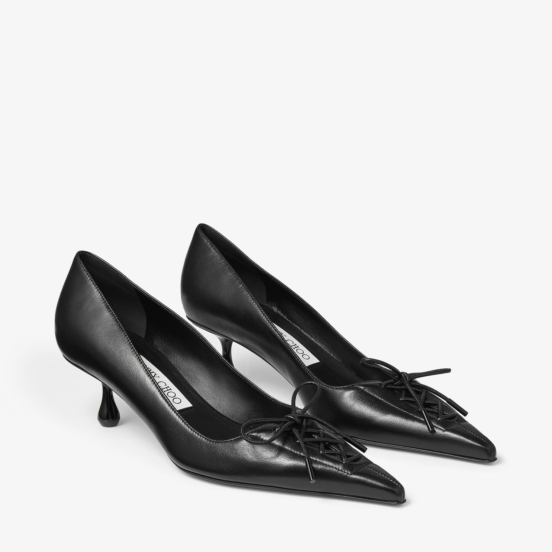 Scarlett 50
Black Nappa Leather Pumps - 3