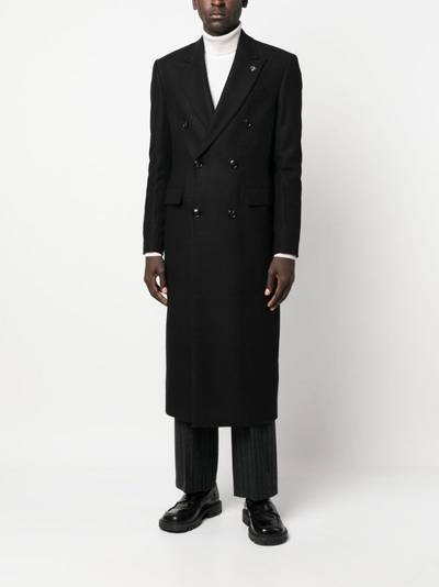 AMIRI double-breasted notched-lapel coat outlook