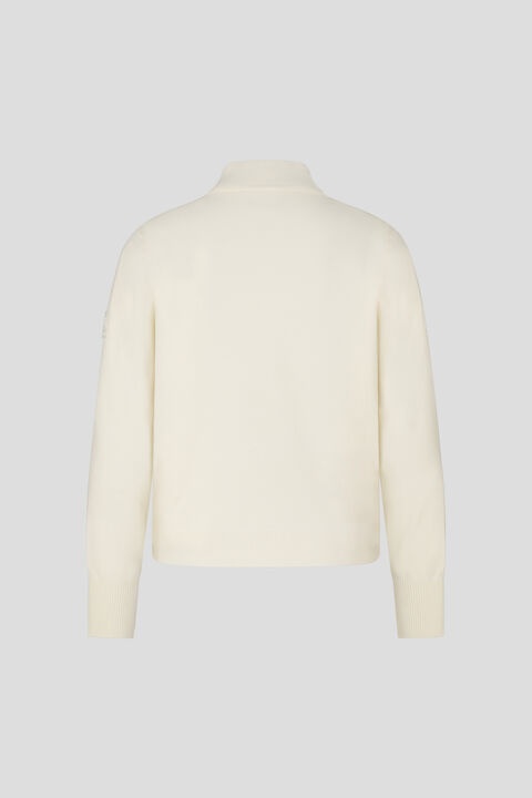 Mady Hybrid knit jacket in Off-white - 3