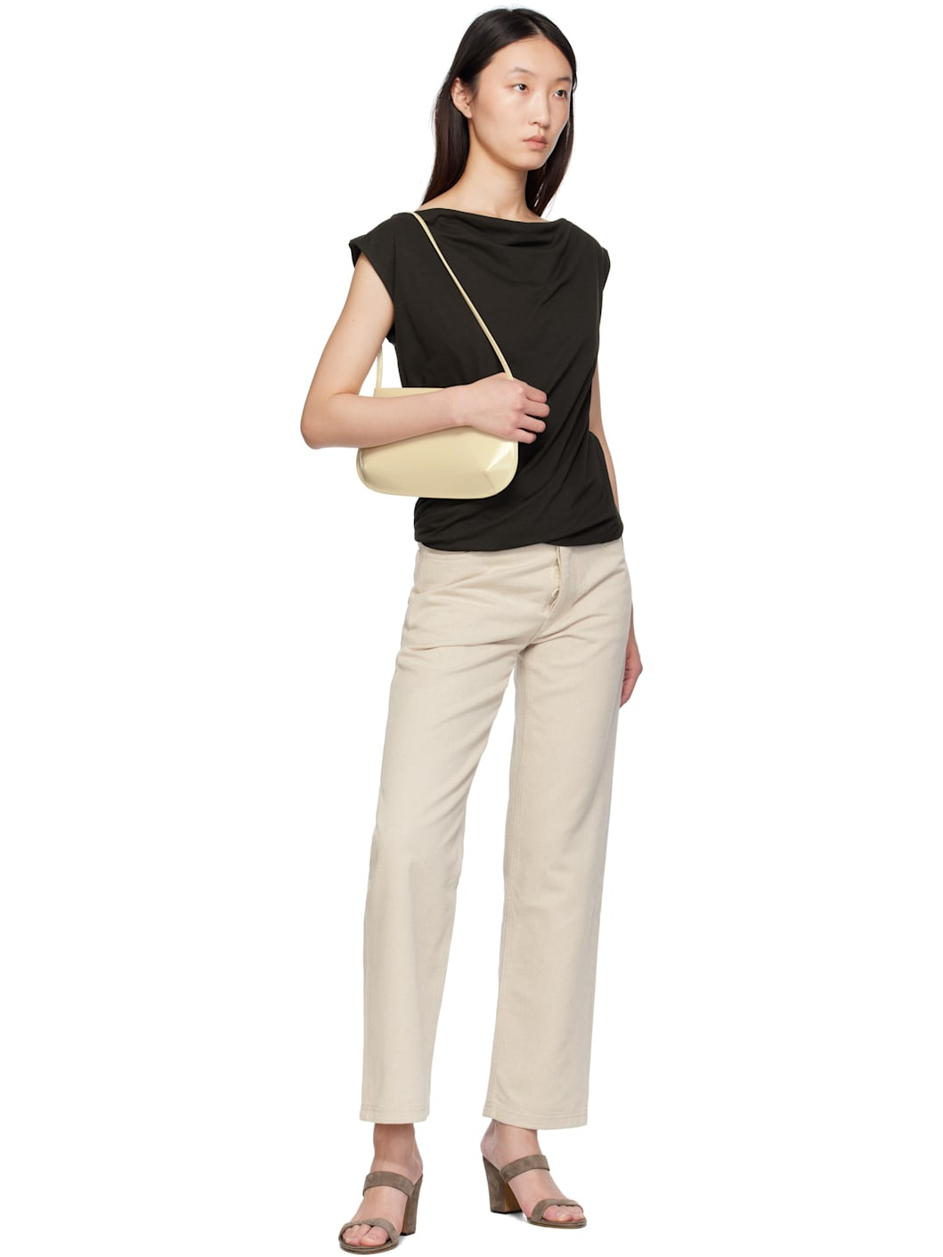 Brown Turn Tank Top - 4