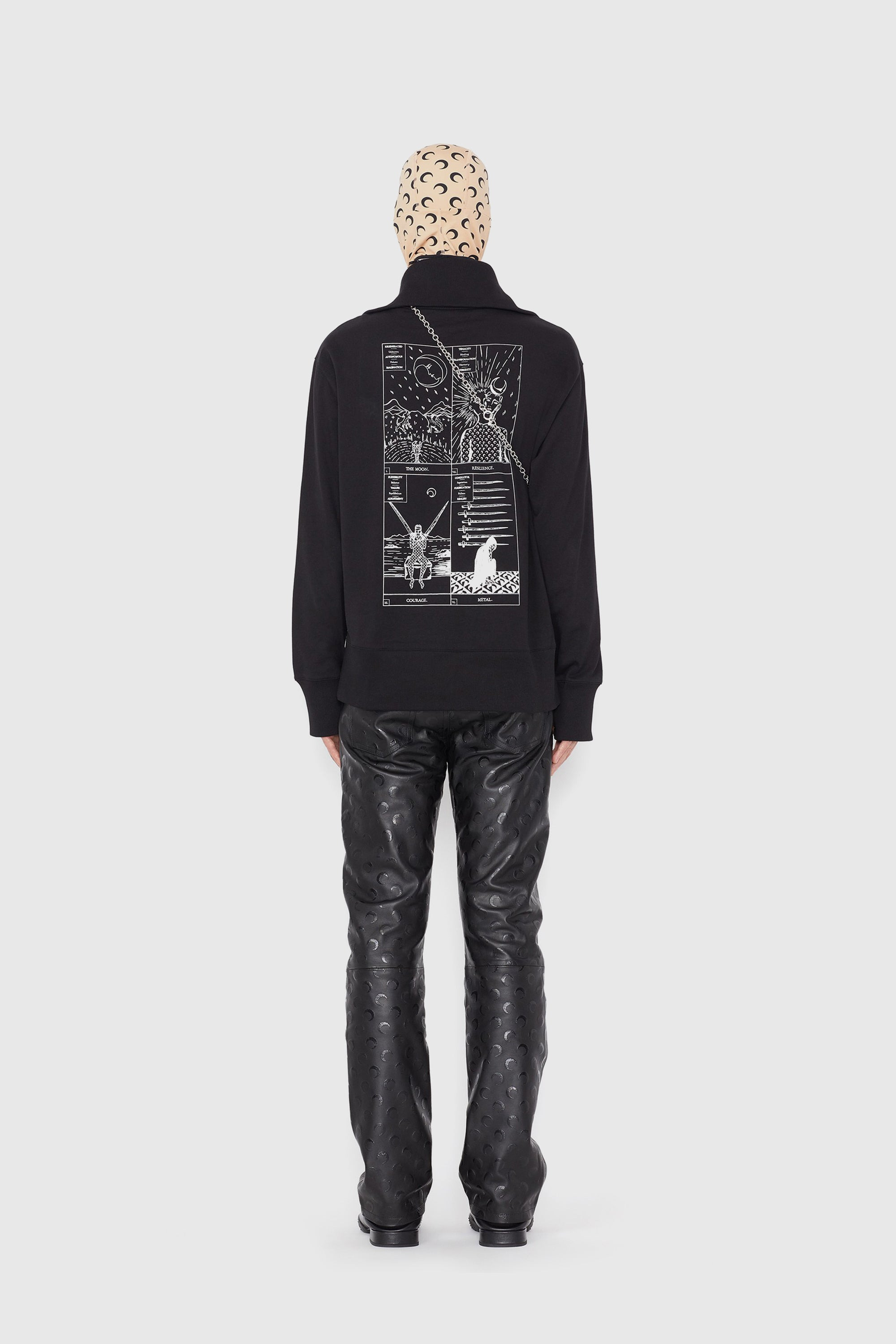 Recycled Moon Jersey Balaclava - 3