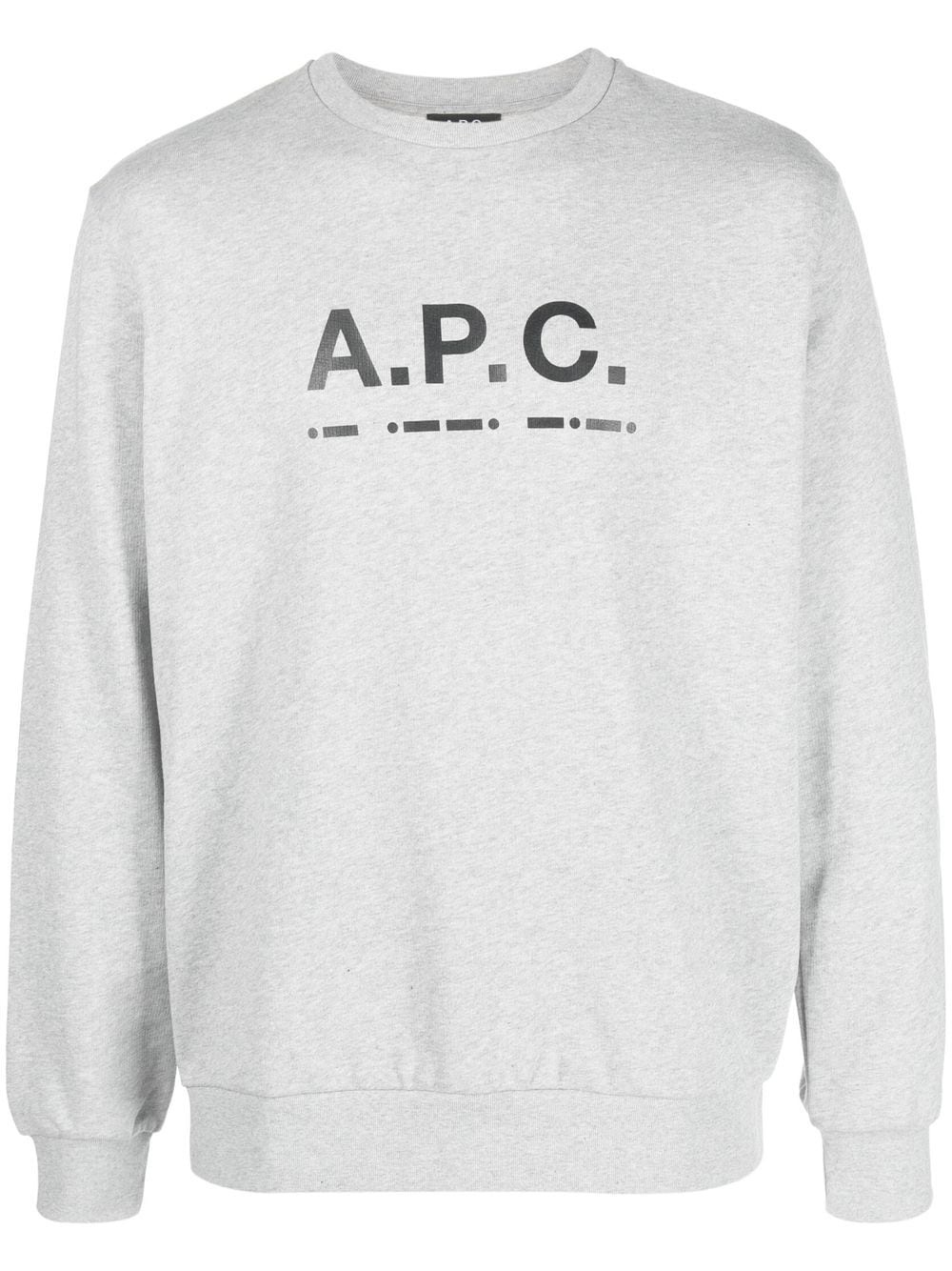 logo-print sweatshirt - 1