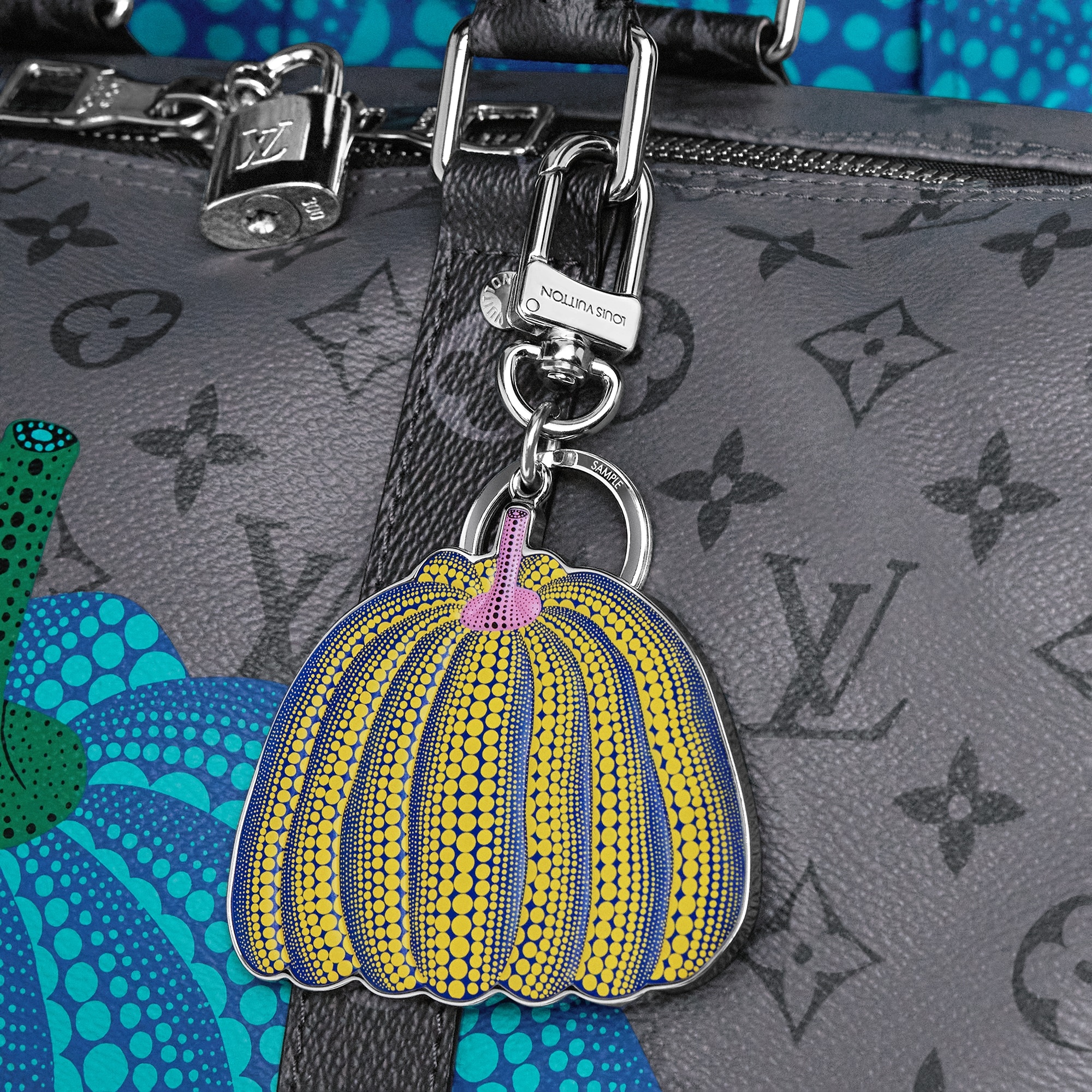 LV x YK Pumpkin Key Holder & Bag Charm - 2