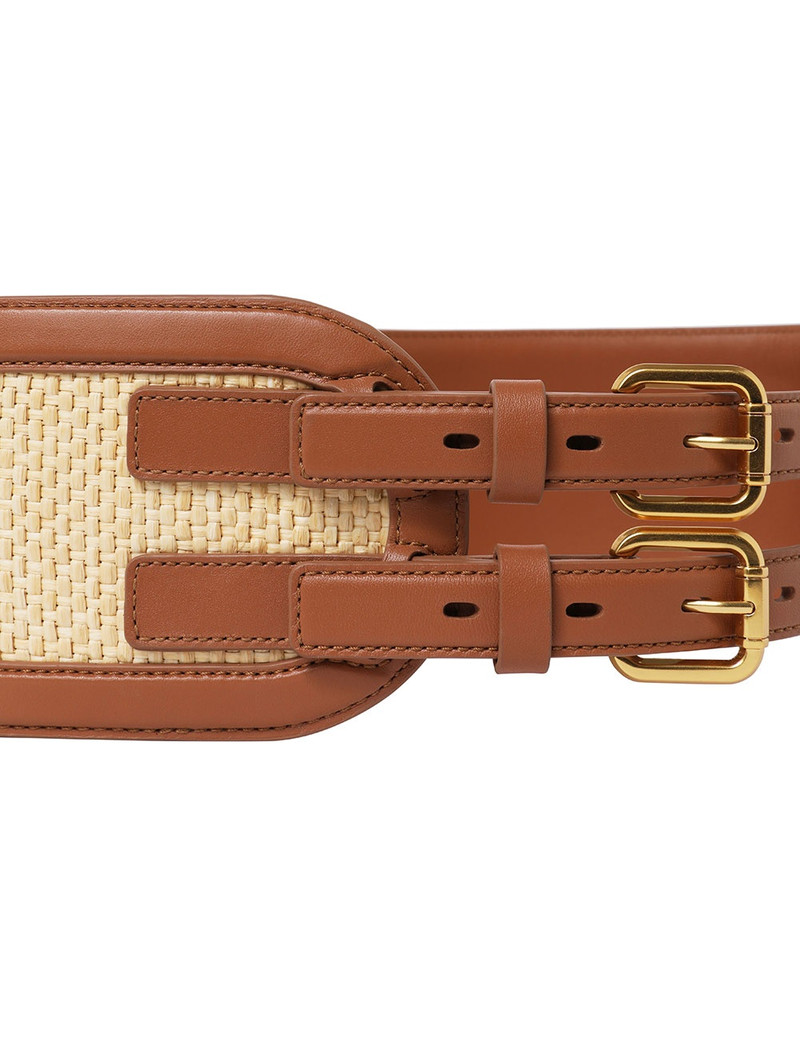 RAFFIA BELT 90 3