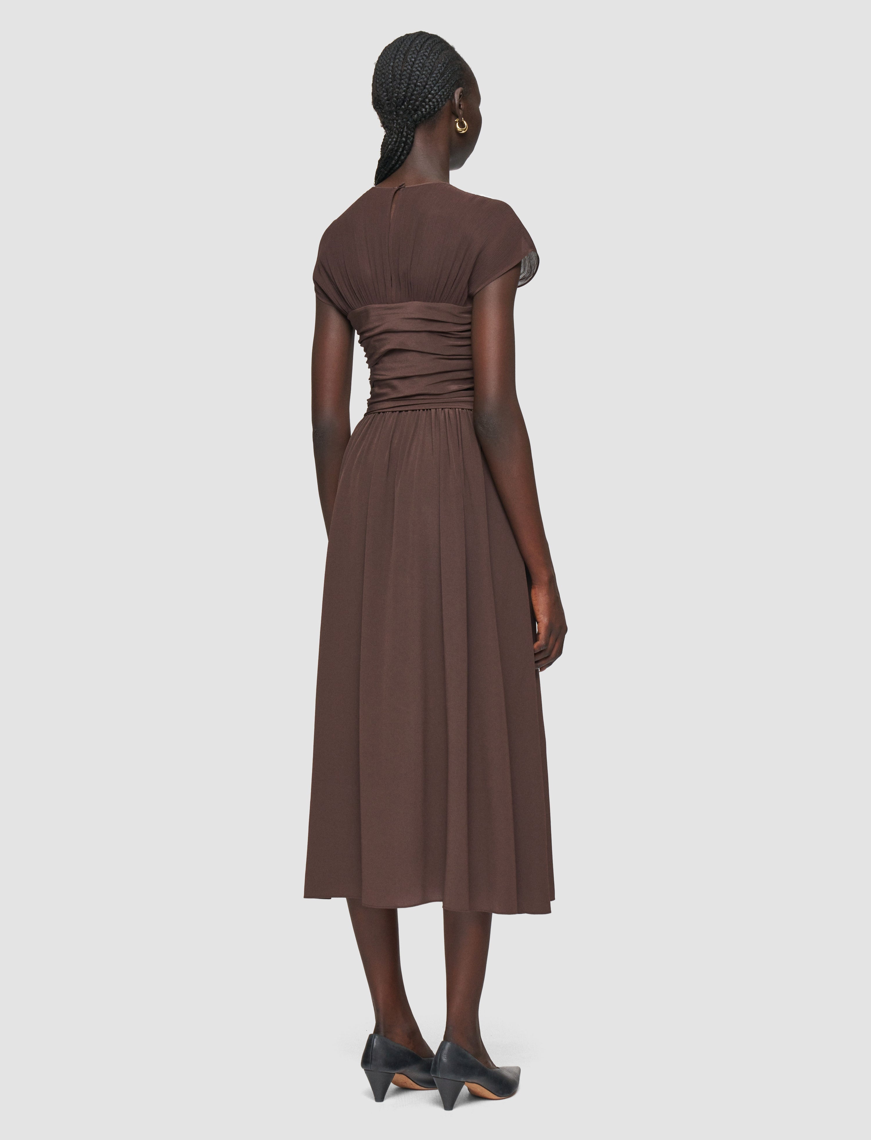 Sophe Crepe de Soie Dress - 3