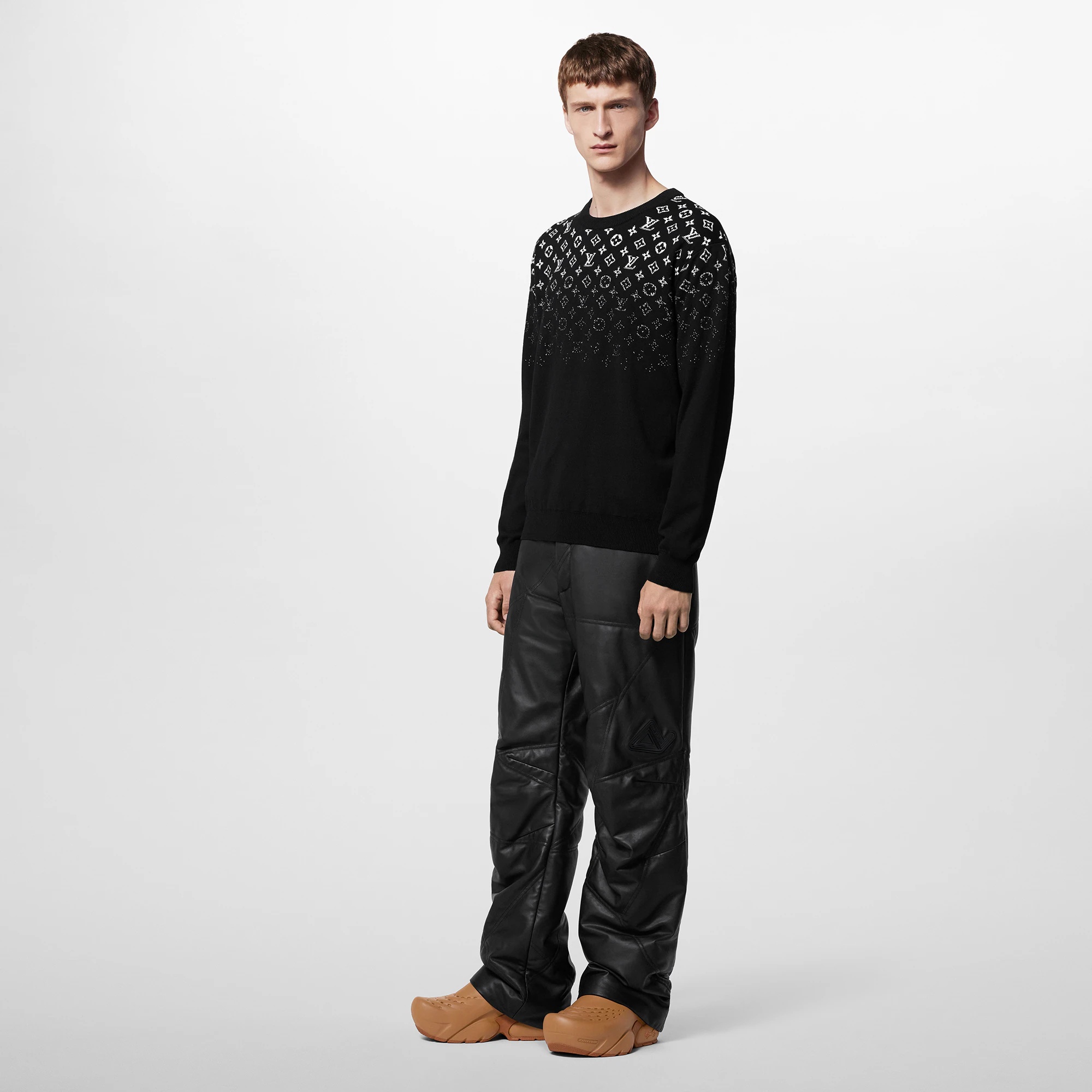 Gradient Cotton Crewneck - 4