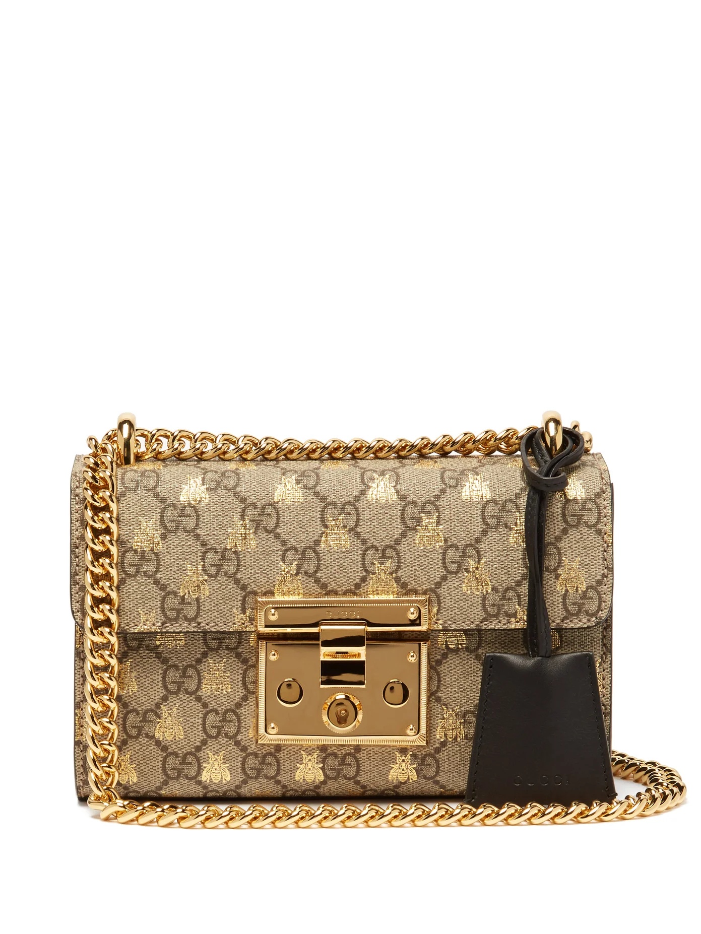 Padlock GG Supreme small cross-body bag - 1