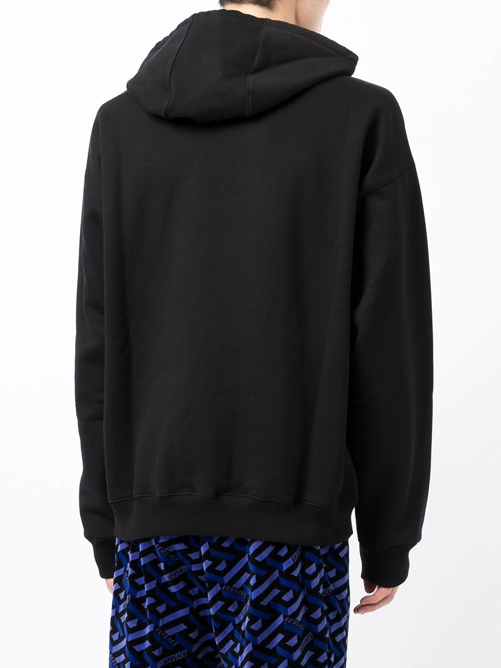 logo-print pullover hoodie - 4