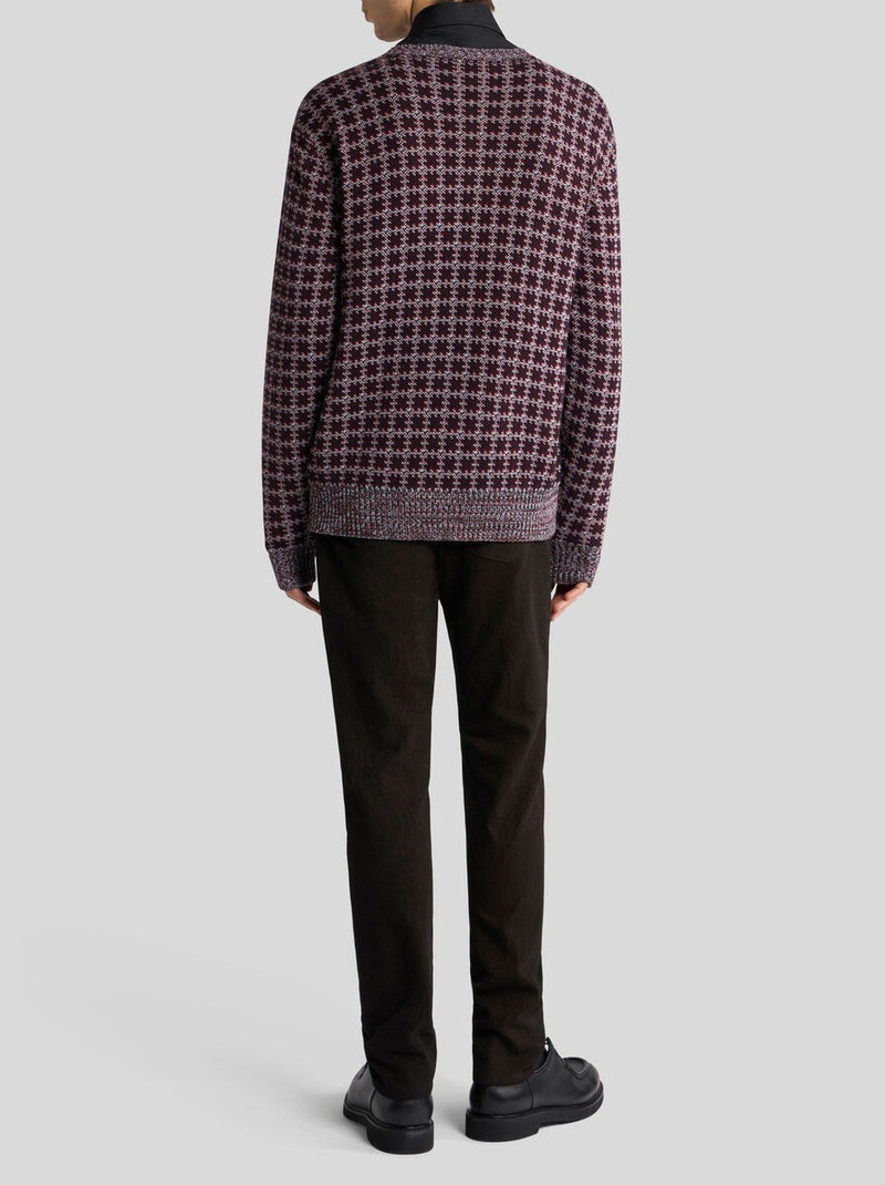 COTTON CARDIGAN JACKET WITH PEGASO EMBROIDERY 5