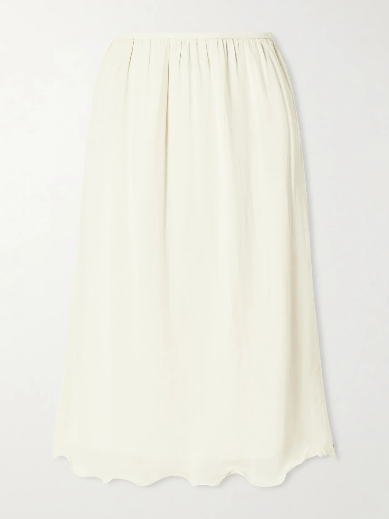 Solene Chiffon Midi Skirt - 1