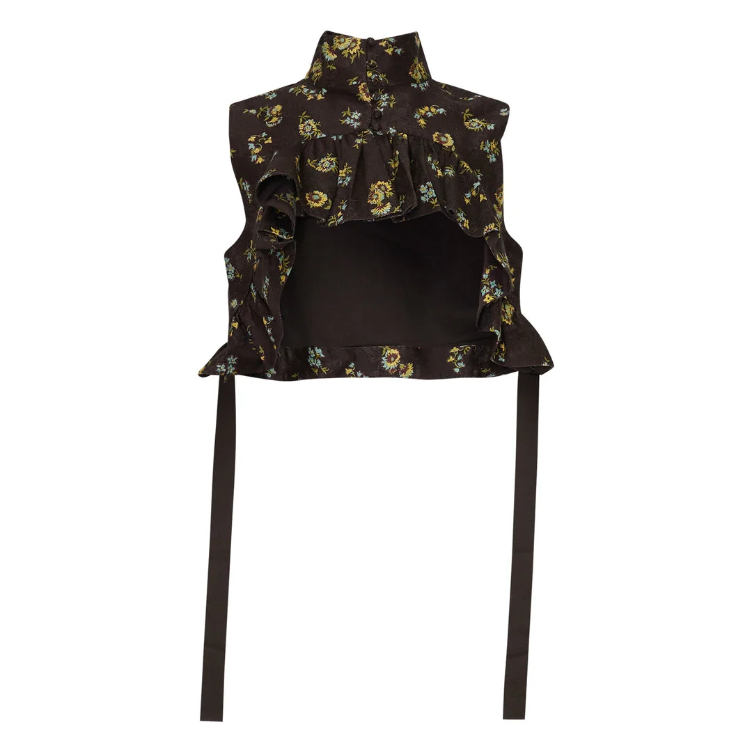 Lilah Ruffled Floral Top - 1