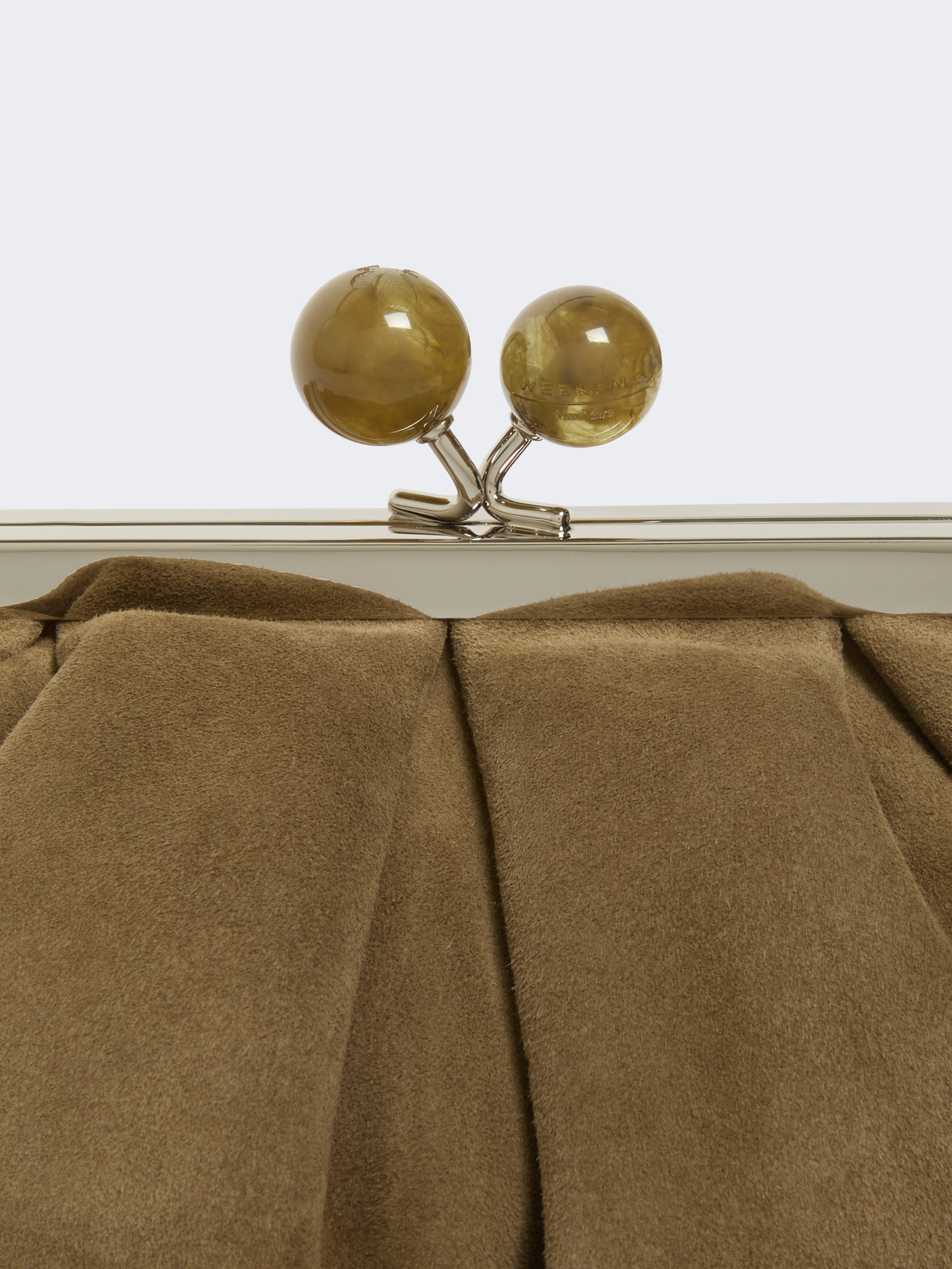 VALOIS Small suede Pasticcino Bag - 5