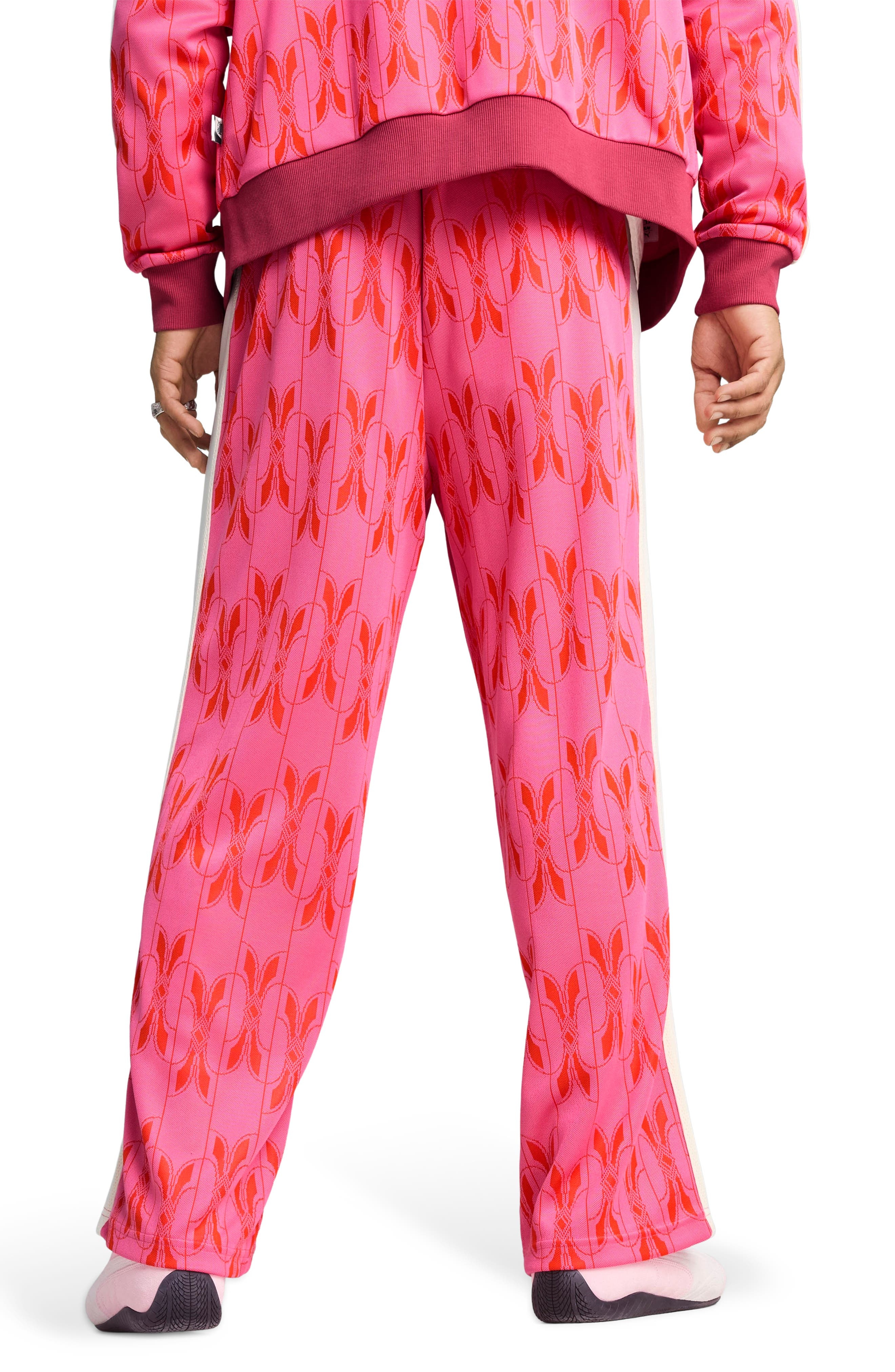PUMA The Never Worn V T7 Track Pants in Blossom at Nordstrom - 2