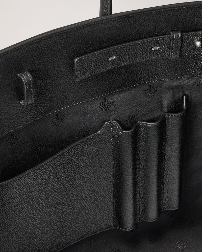 Piccadilly Holdall Black Small Classic Grain 4