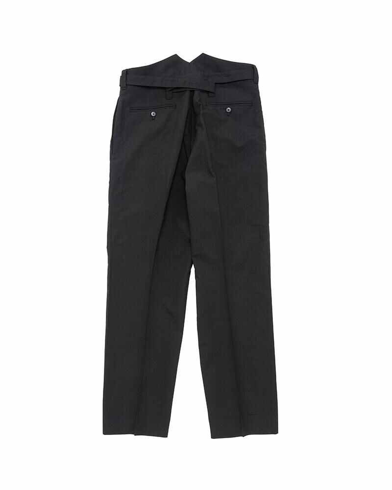visvim HAKAMA PANTS BLACK outlook