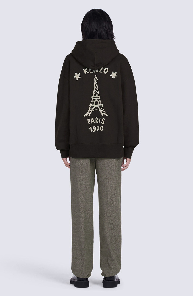 'Souvenir' oversized hooded sweatshirt 5