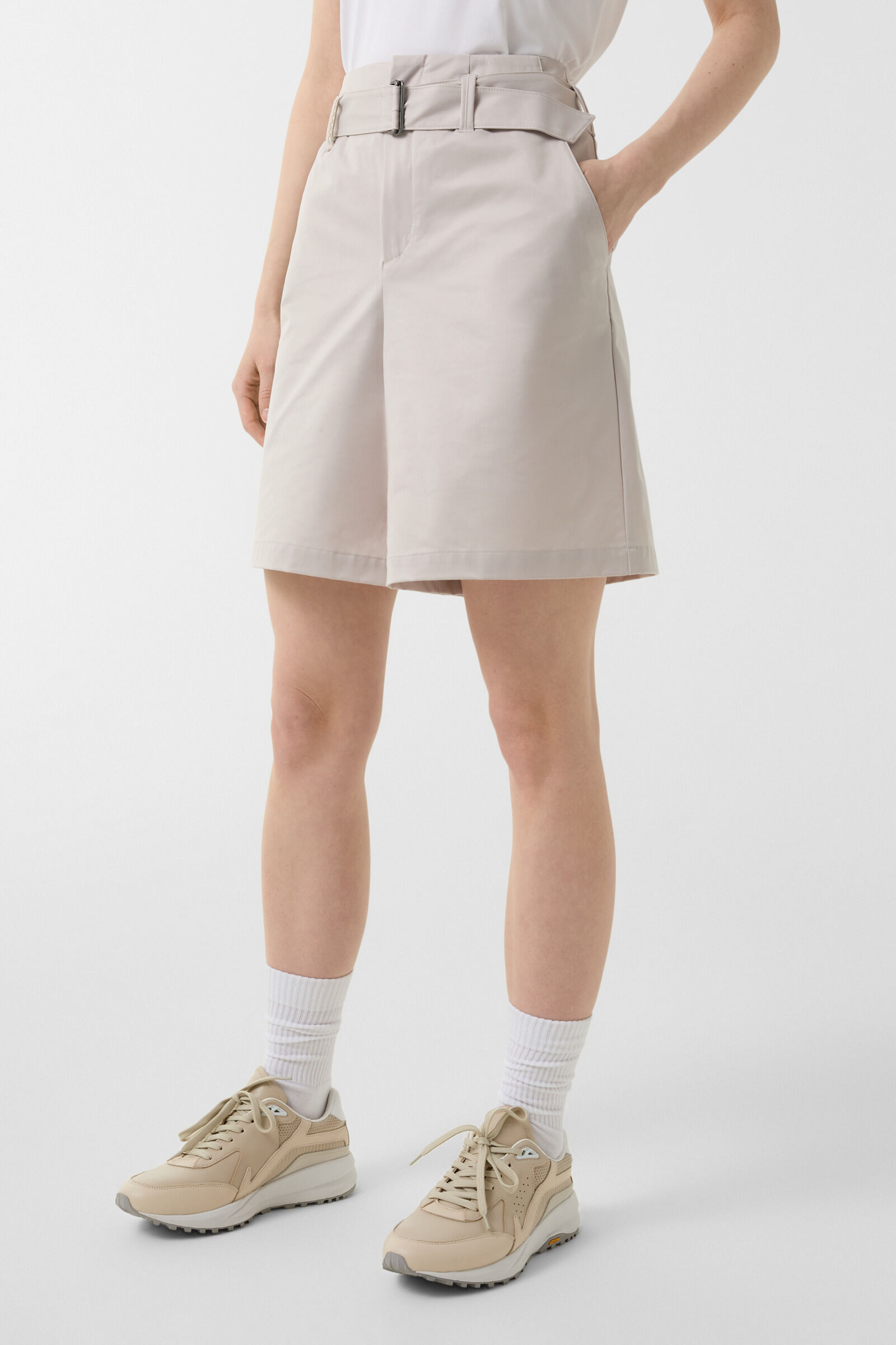 Lexi functional shorts in Sand - 2