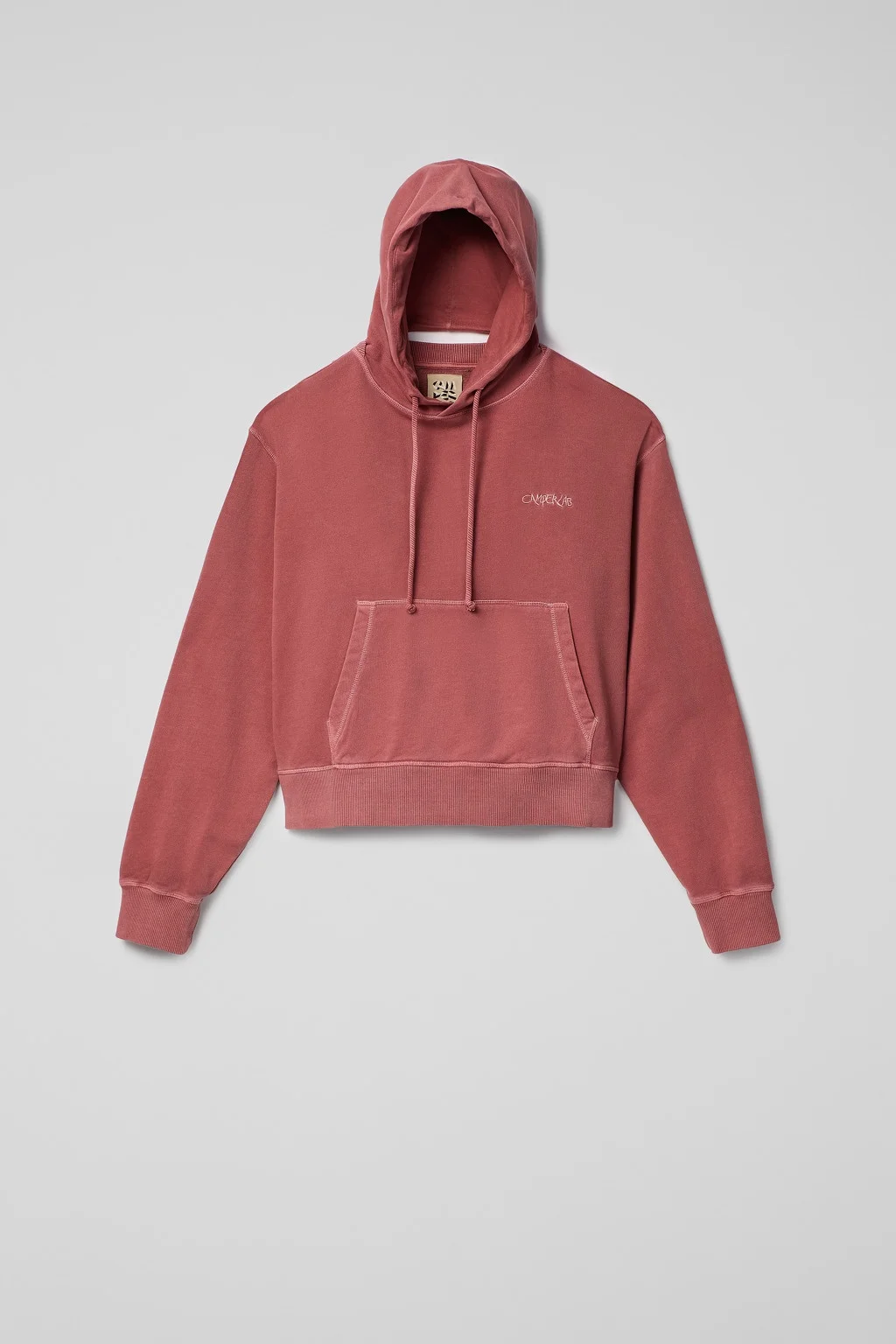 Red Cotton Hoodie - 1