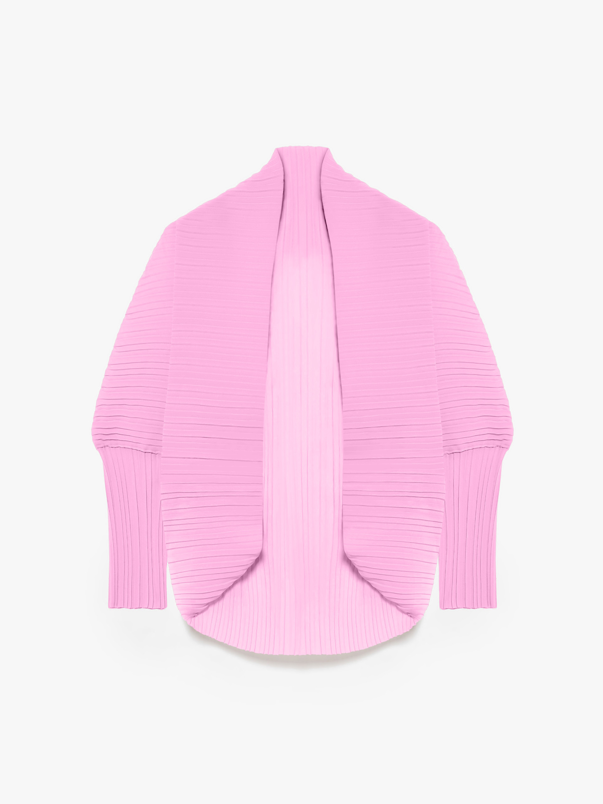 VESUVIO Pleated fabric shrug - 4