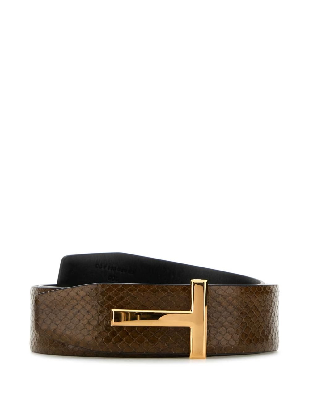 reversible leather belt - 1
