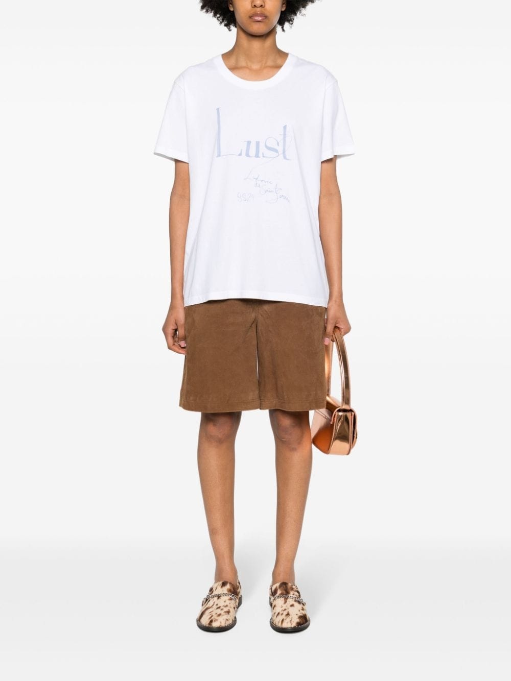 logo-print T-shirt - 3