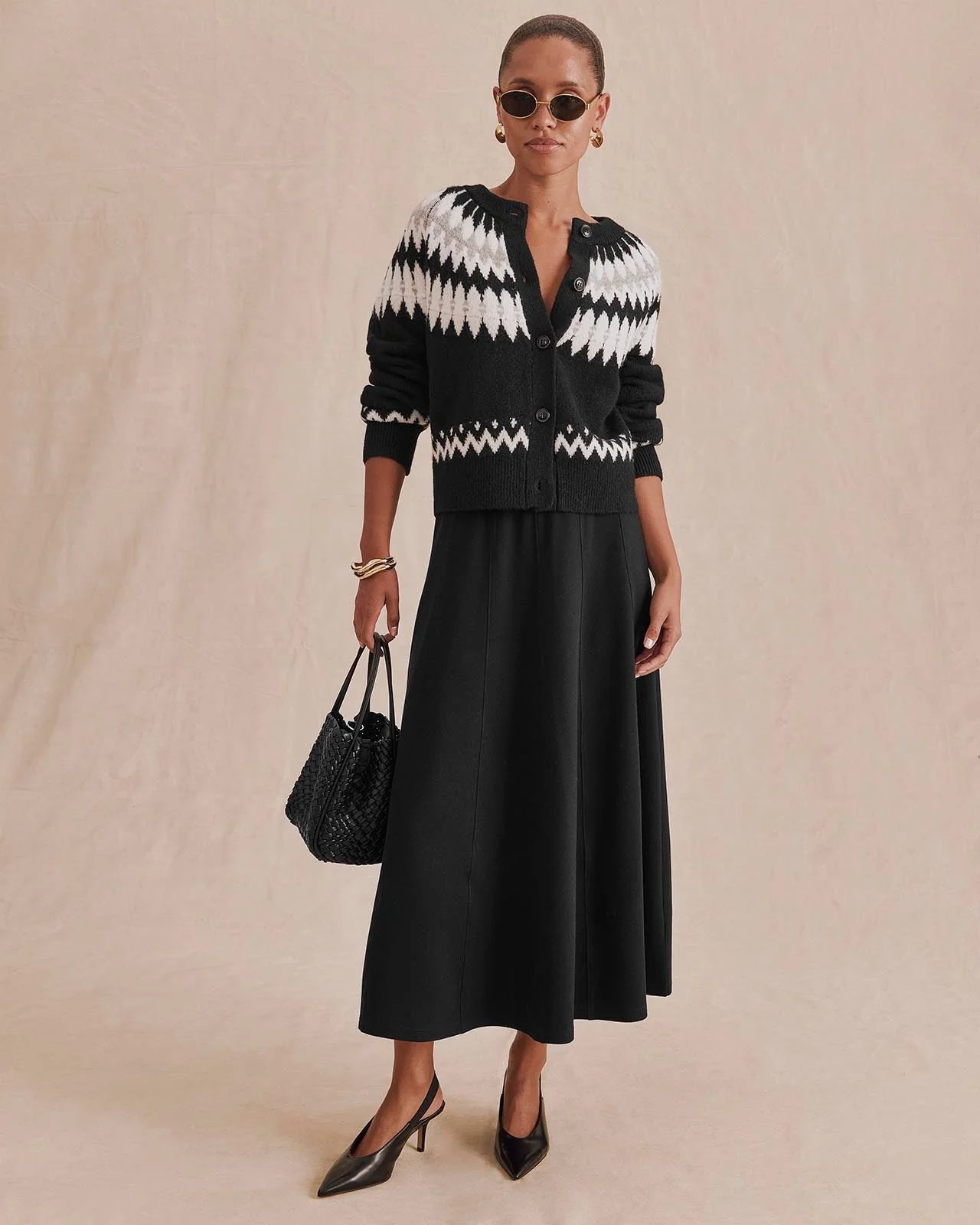 Fina Fair Isle Cardigan - 1