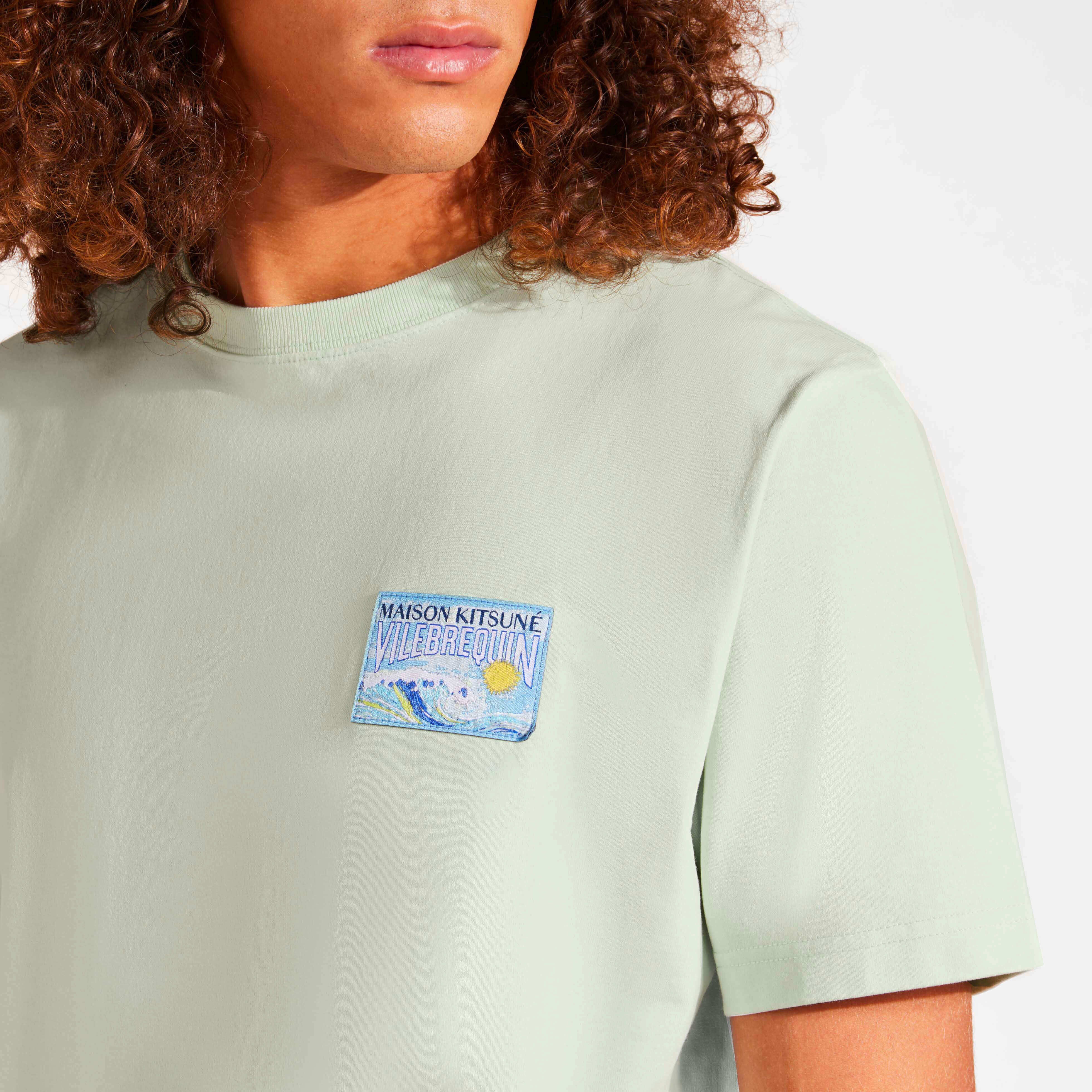 Cotton T-Shirt Wave - Vilebrequin x Maison Kitsuné - 6