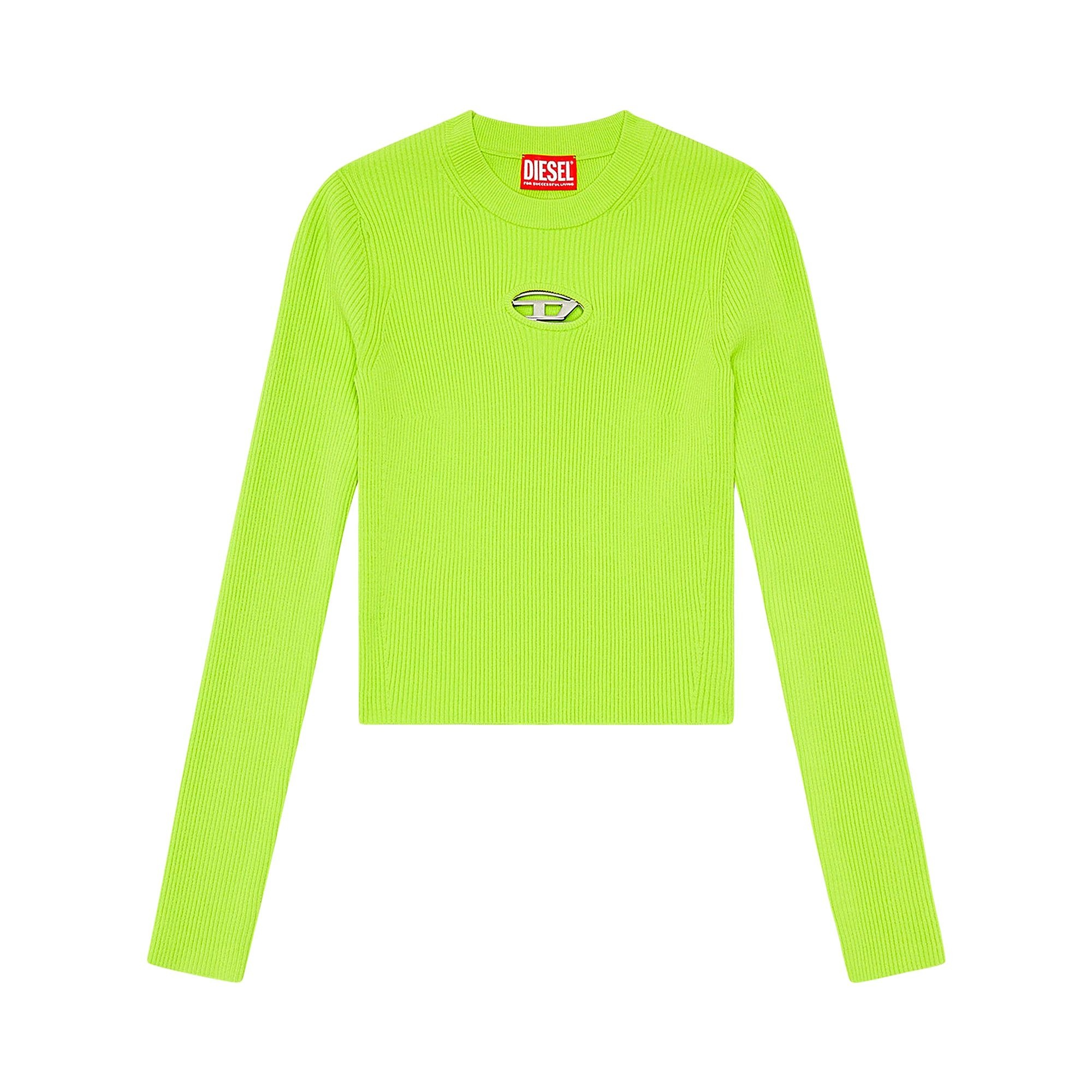Diesel M-Valary Knit Shirt 'Green' - 1