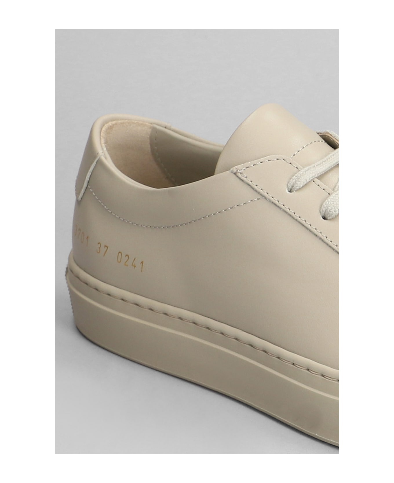 Original Achilles Sneakers In Taupe Leather - 5