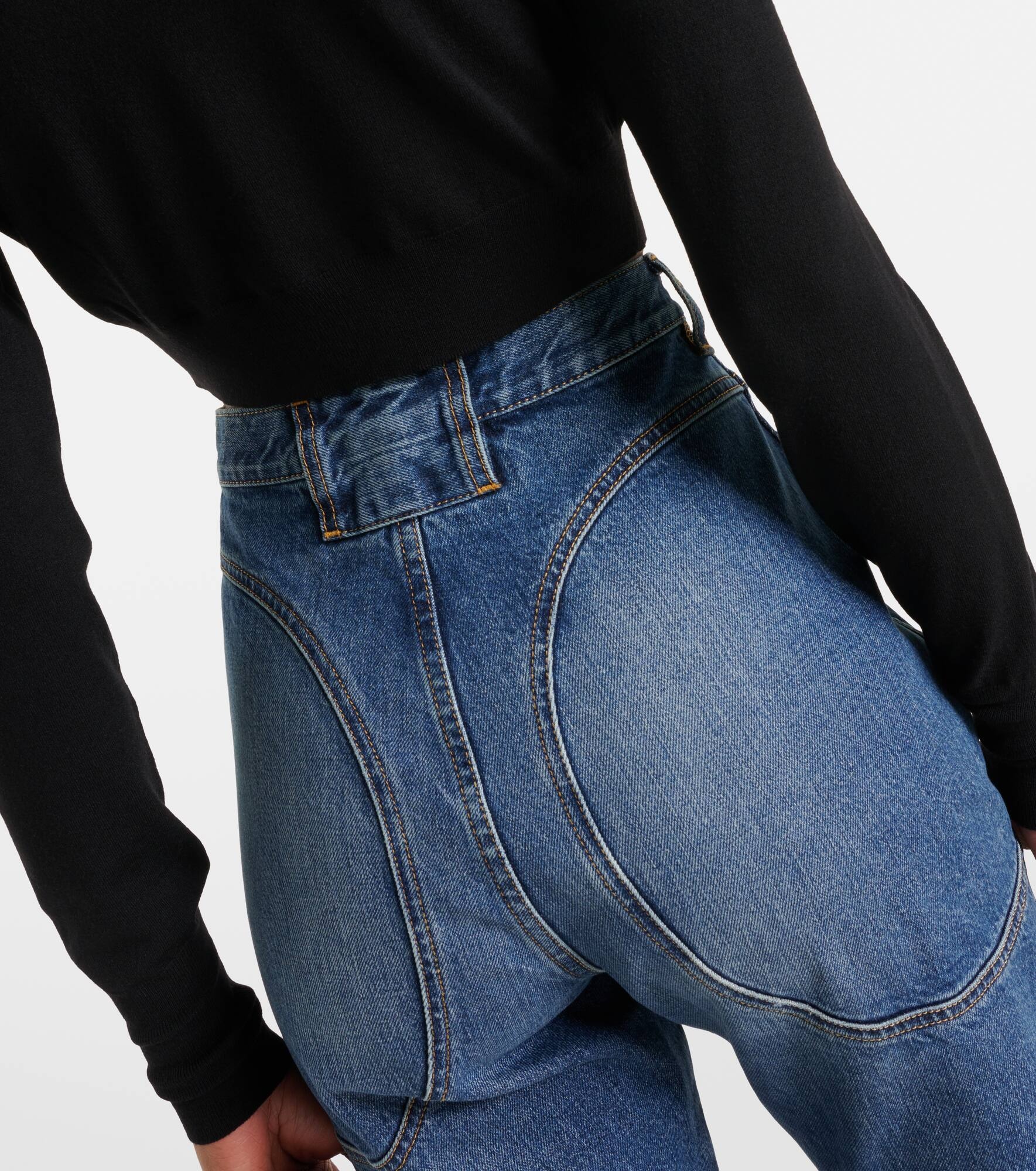 High-rise slim jeans - 6