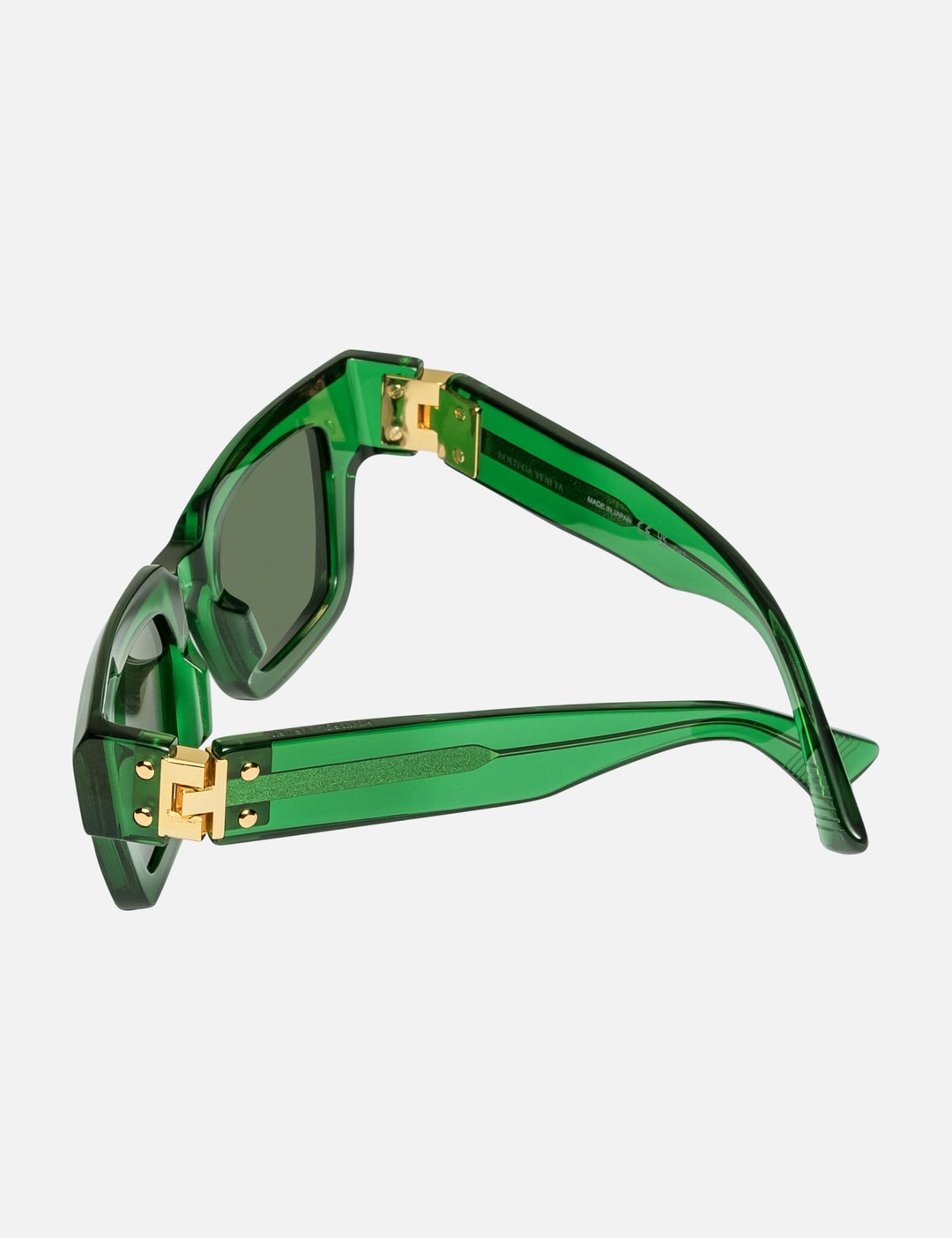 HINGE ACETATE SQUARE SUNGLASSES - 3