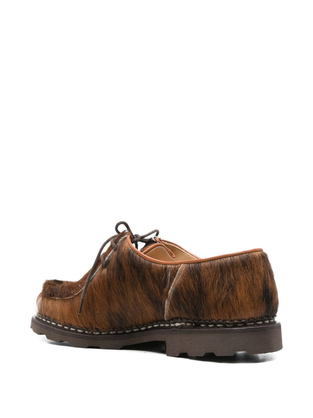 Michael calf-hair Derby shoes - 3