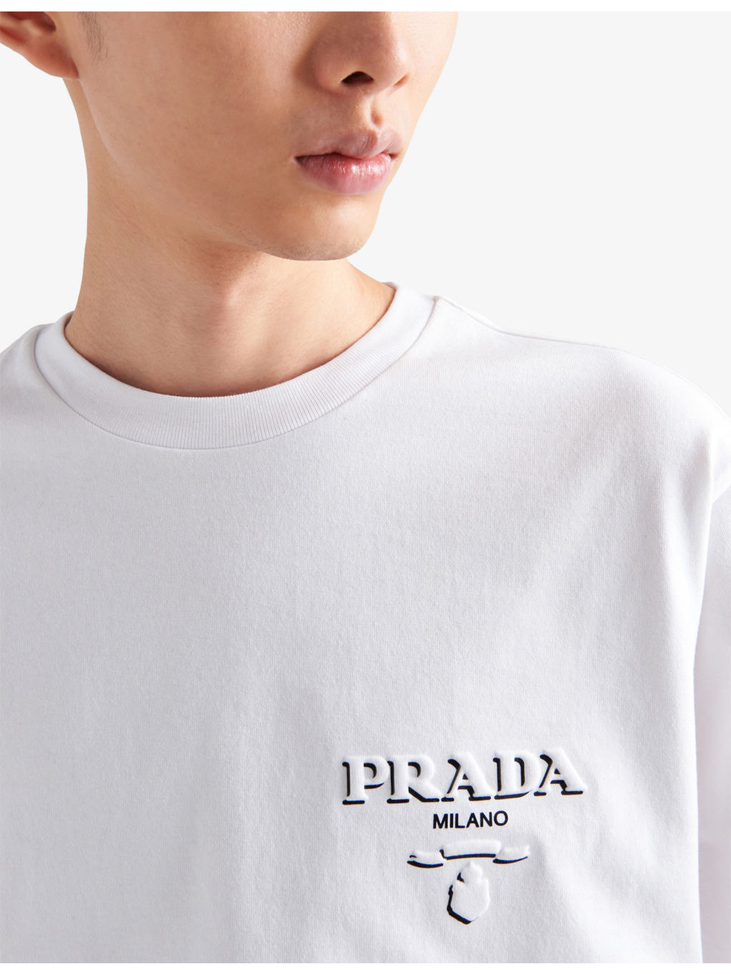 Logo-print dropped-shoulder cotton-jersey T-shirt - 5