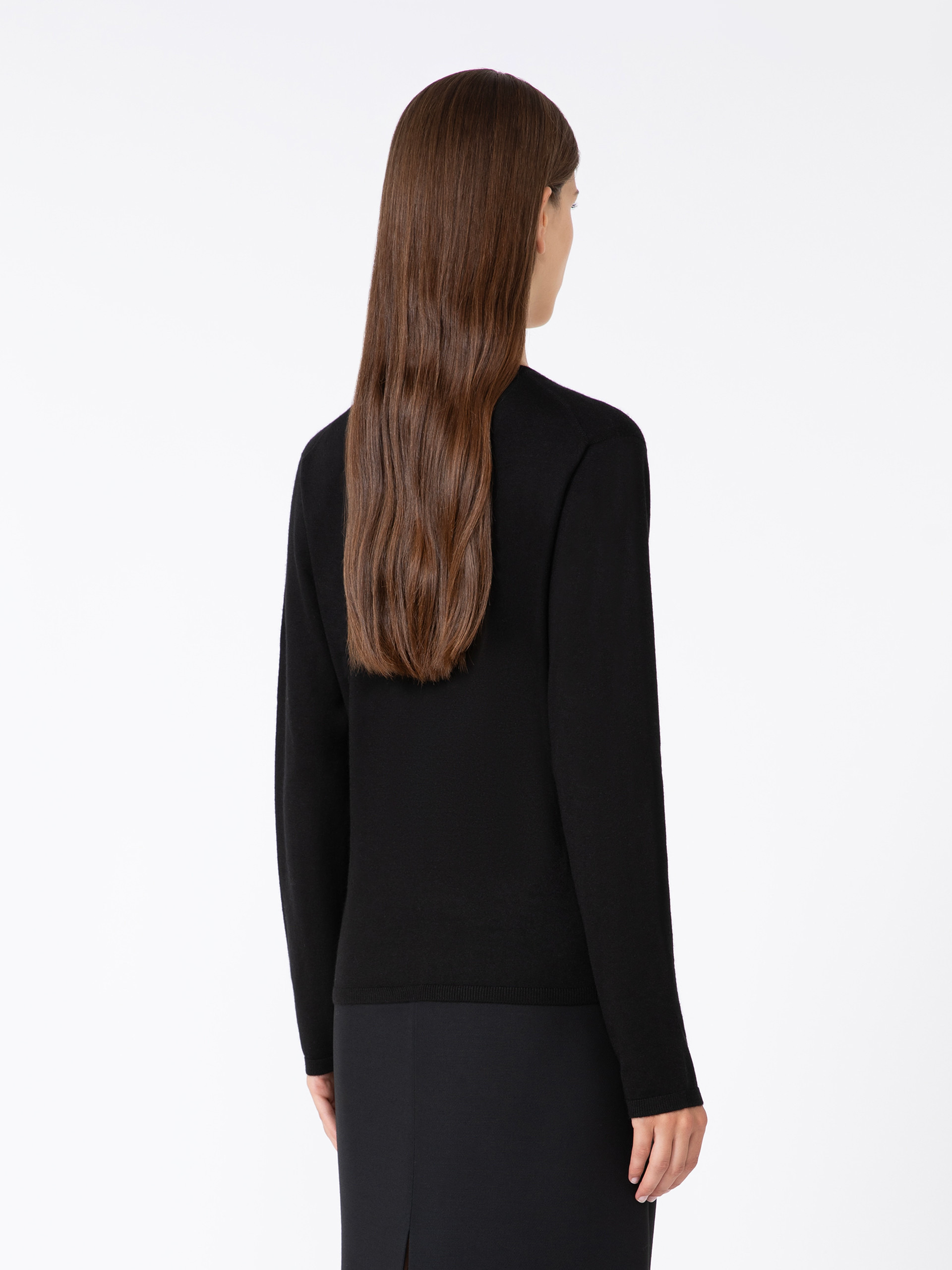 LINCE Plain-knit cashmere yarn jumper - 4