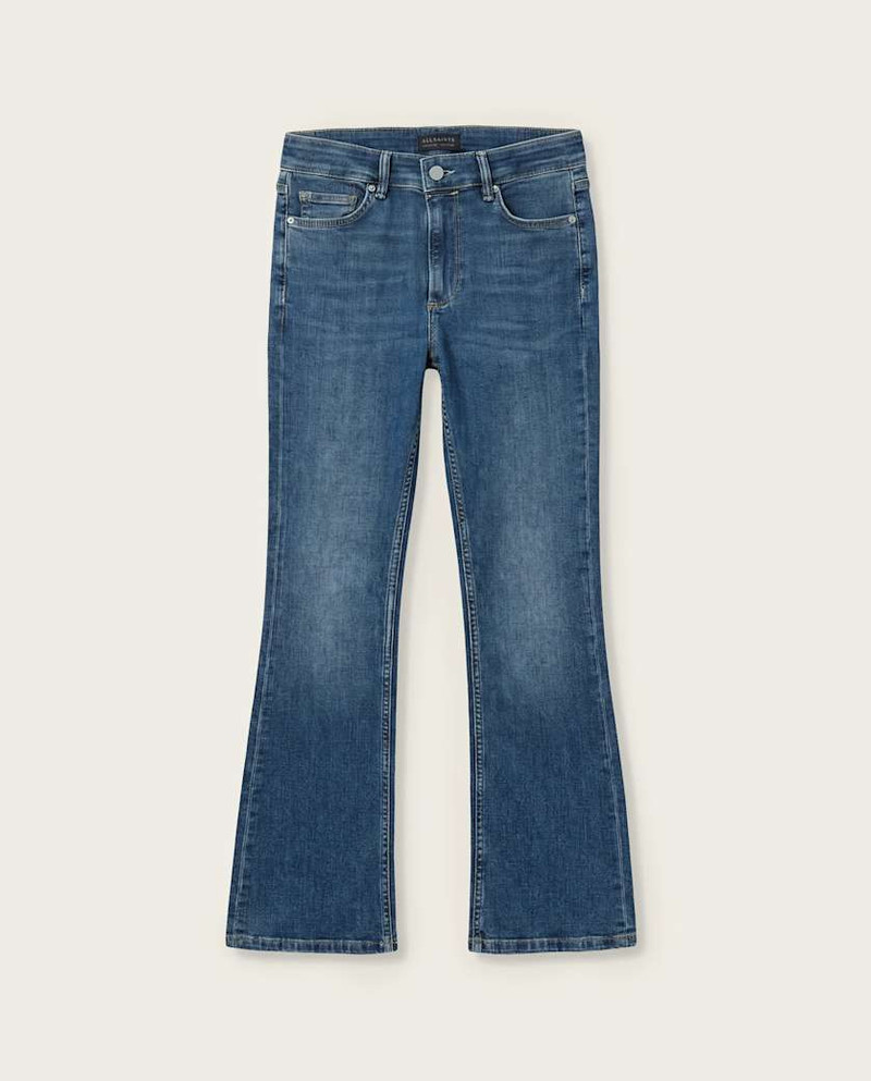 HALDAN MID RISE BOOTCUT DENIM JEANS 1