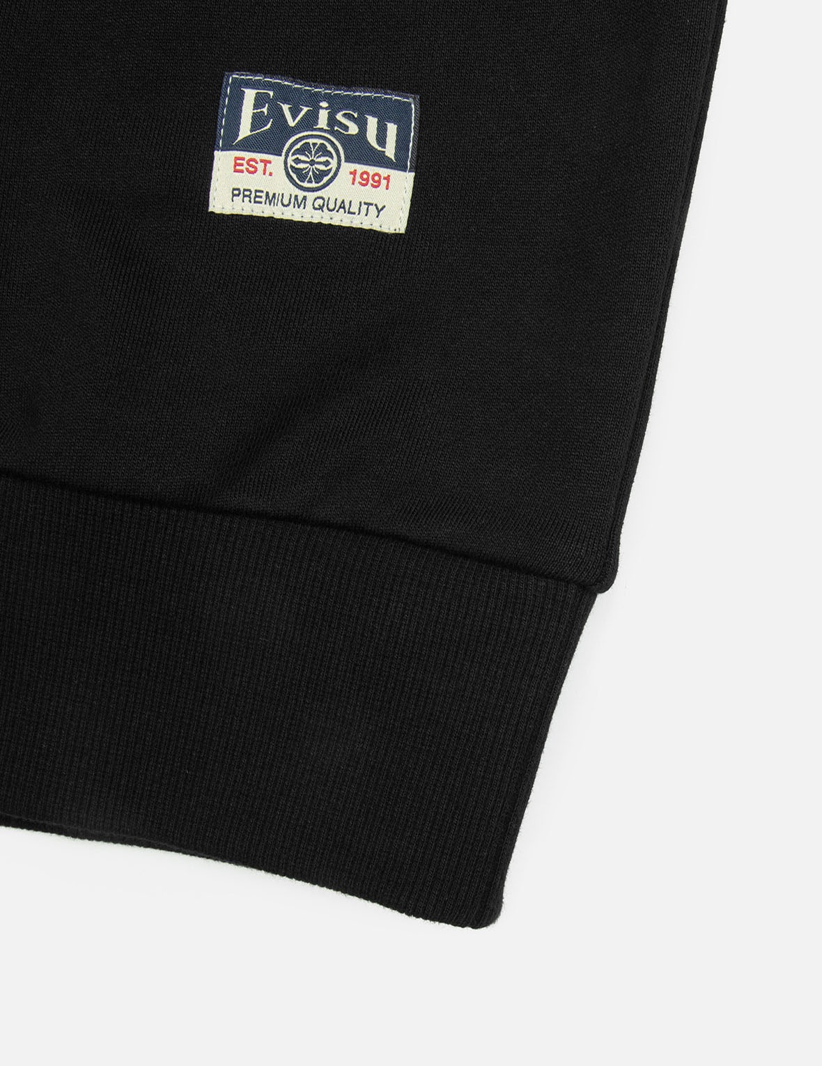 Logo and Ninja Daruma Daicock Print Relax Fit Sweatshirt - 5