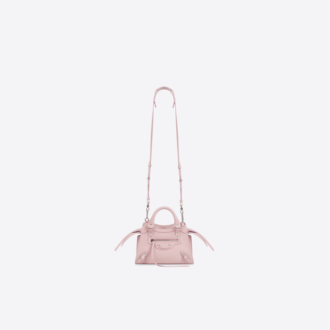 Women's Neo Classic Mini Handbag in Light Pink - 4