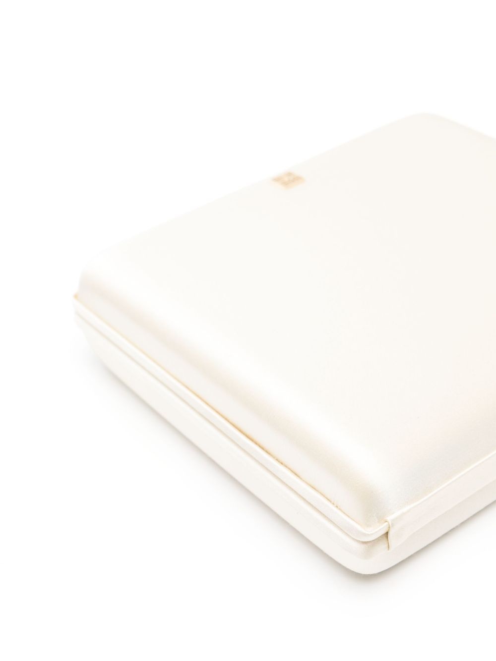 satin box clutch - 3