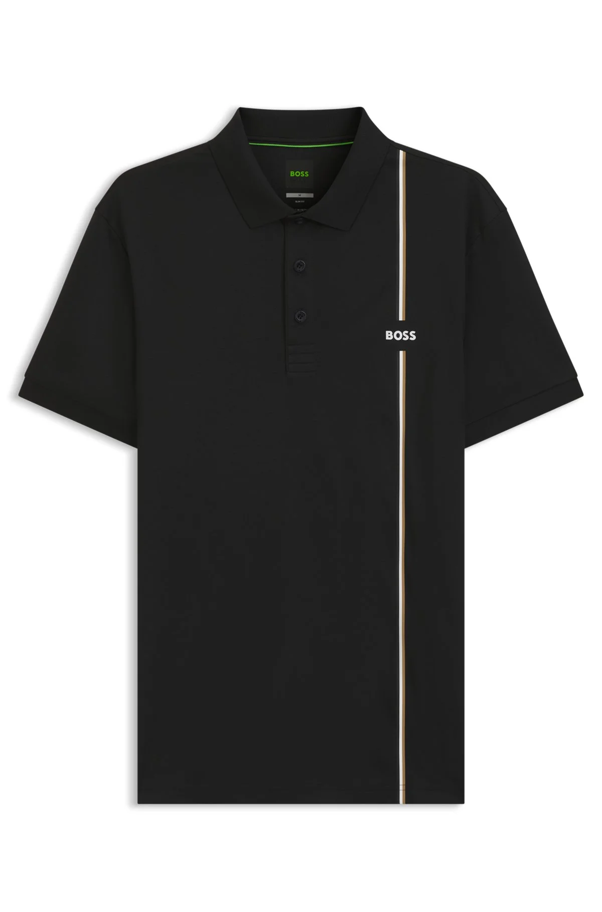 ACTIVE QUICK-DRY POLO SHIRT WITH SIGNATURE STRIPE - 1
