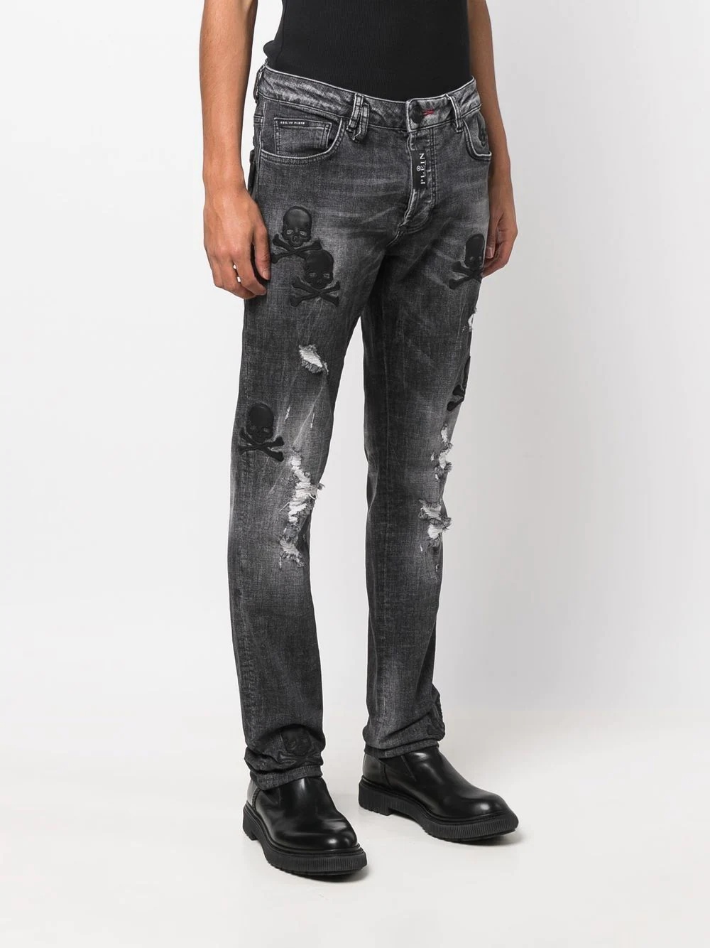 Skull Super straight-cut jeans - 3