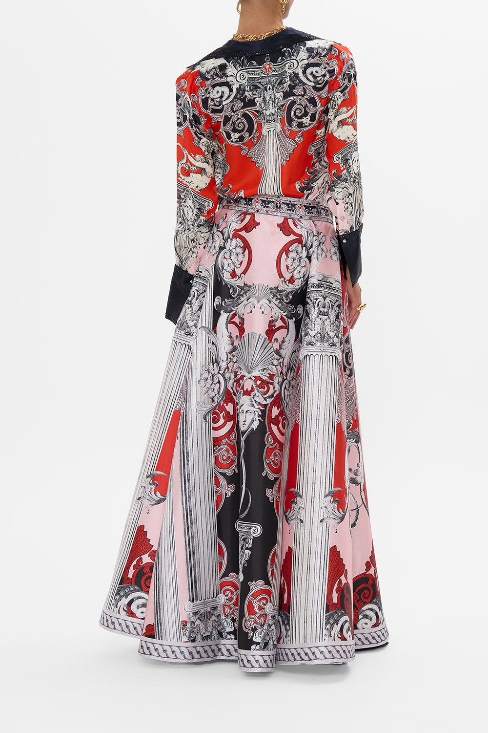 MAXI WRAP SKIRT - 3