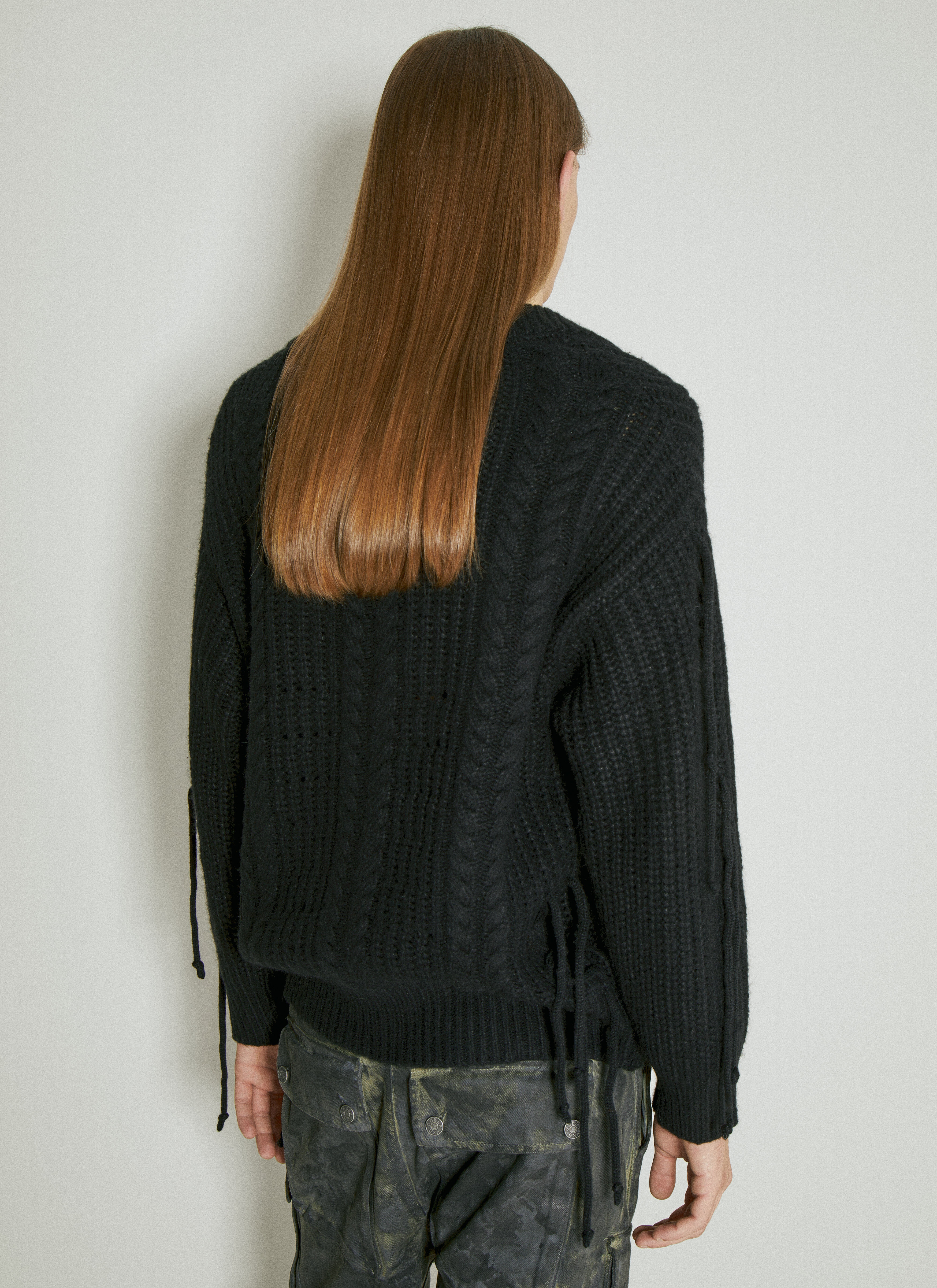 Cable Cardigan - 5