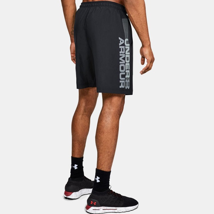 Under Armour Woven Graphic Wordmark Shorts 'Black' 1320203-001 - 4