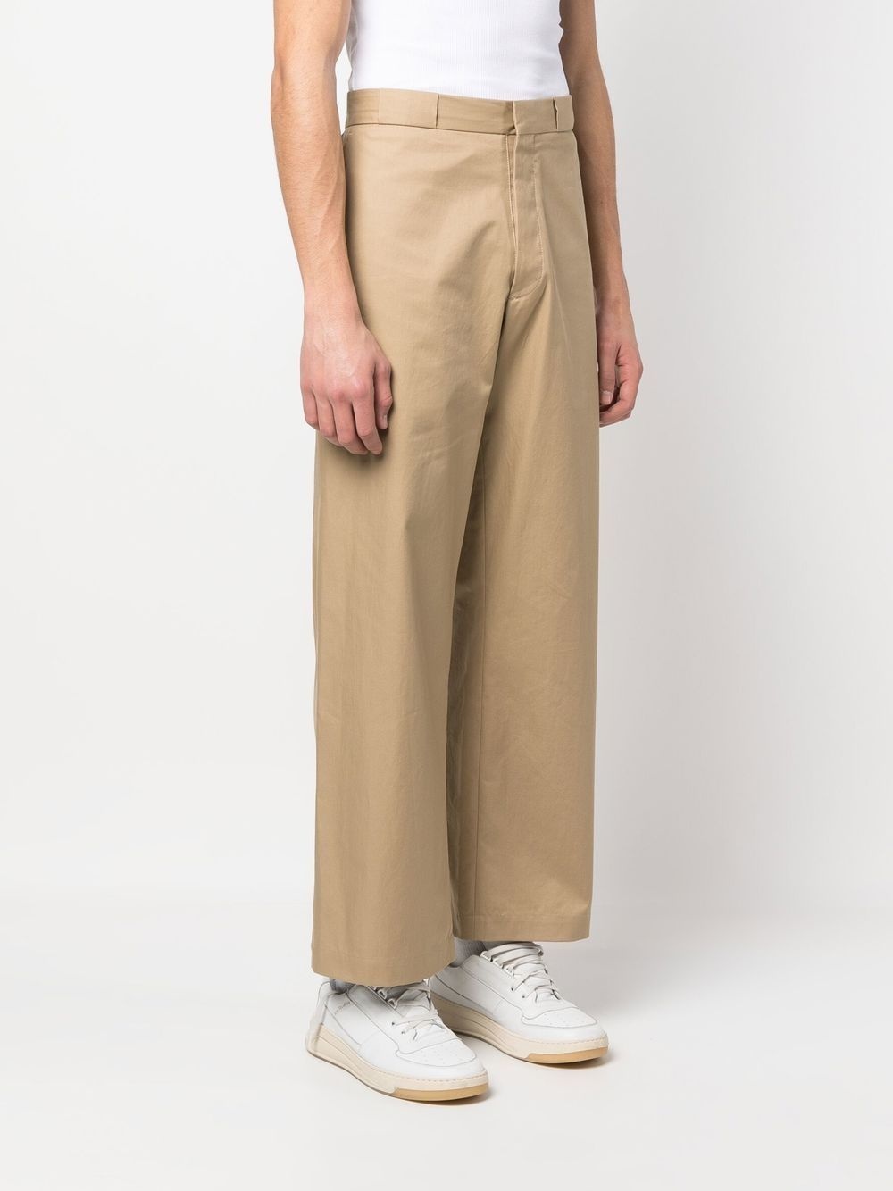 straight-leg tailored trousers - 3