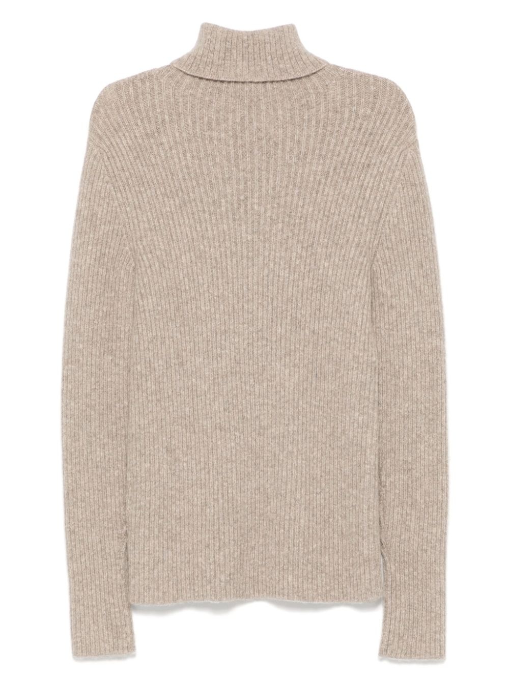 soft rib turtleneck - 2